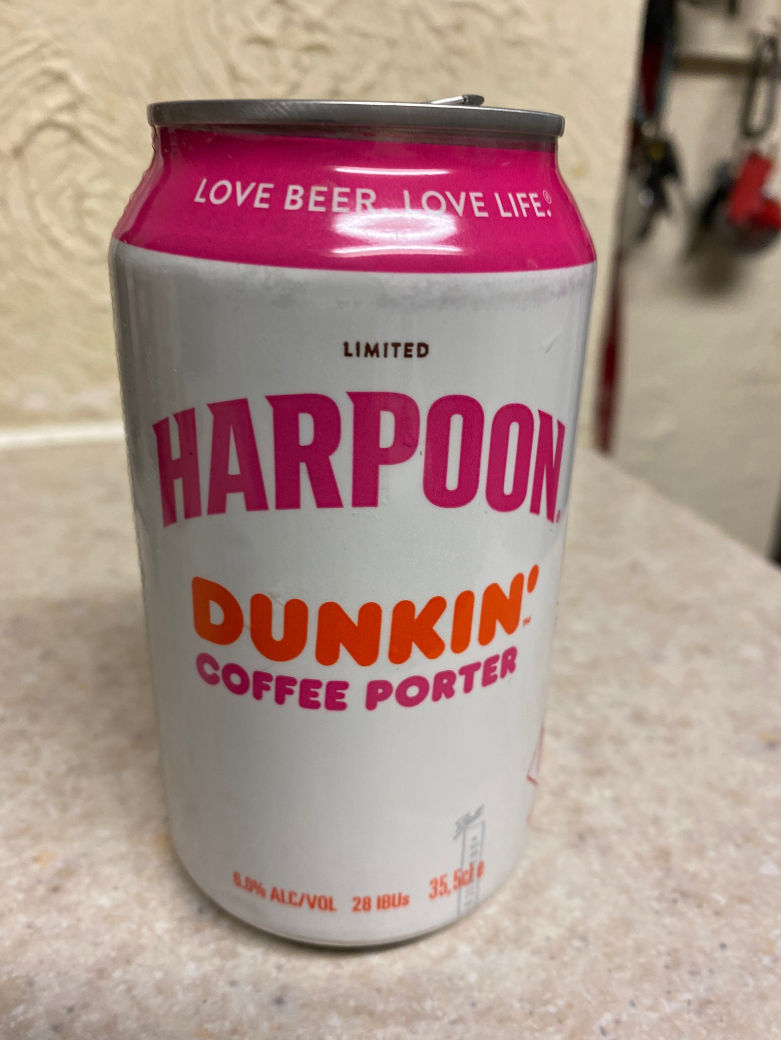 Harpoon Dunkin' Coffee Porter, United States