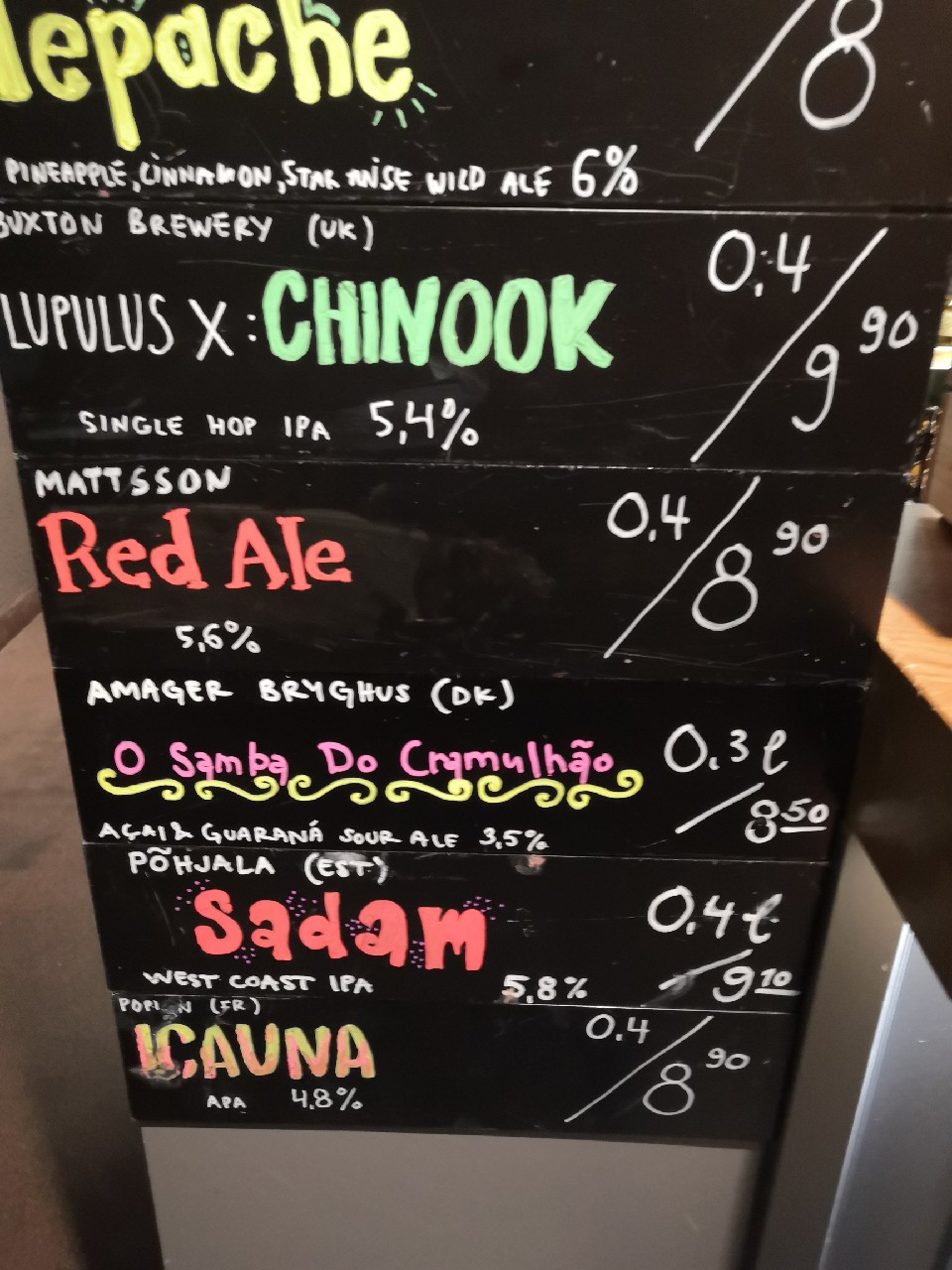 Lupulus X. Chinook, England