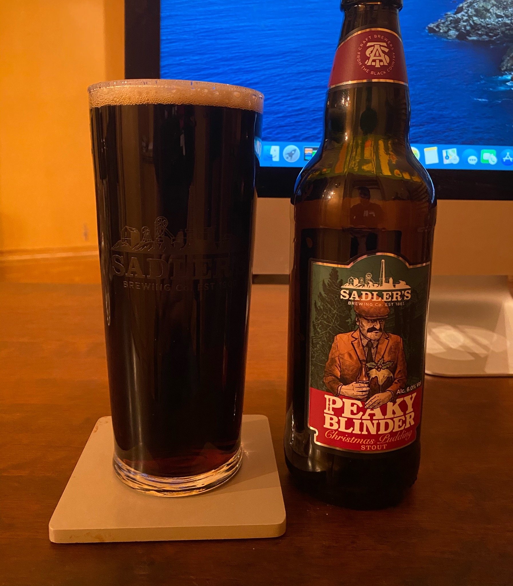Peaky Blinder Christmas Pudding Stout, England