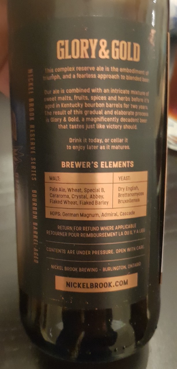 Glory & Gold, Canada