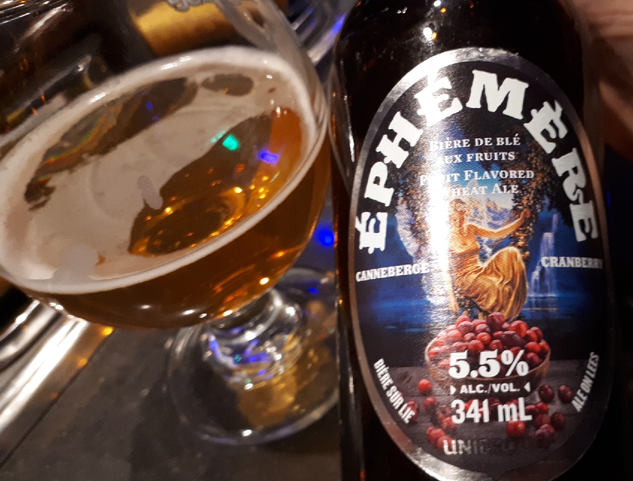 Éphémère Canneberge, Canada