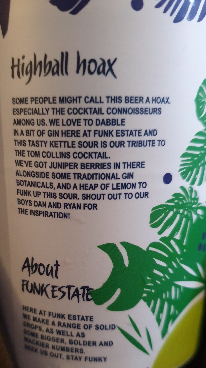 Highball Hoax, New Zealand