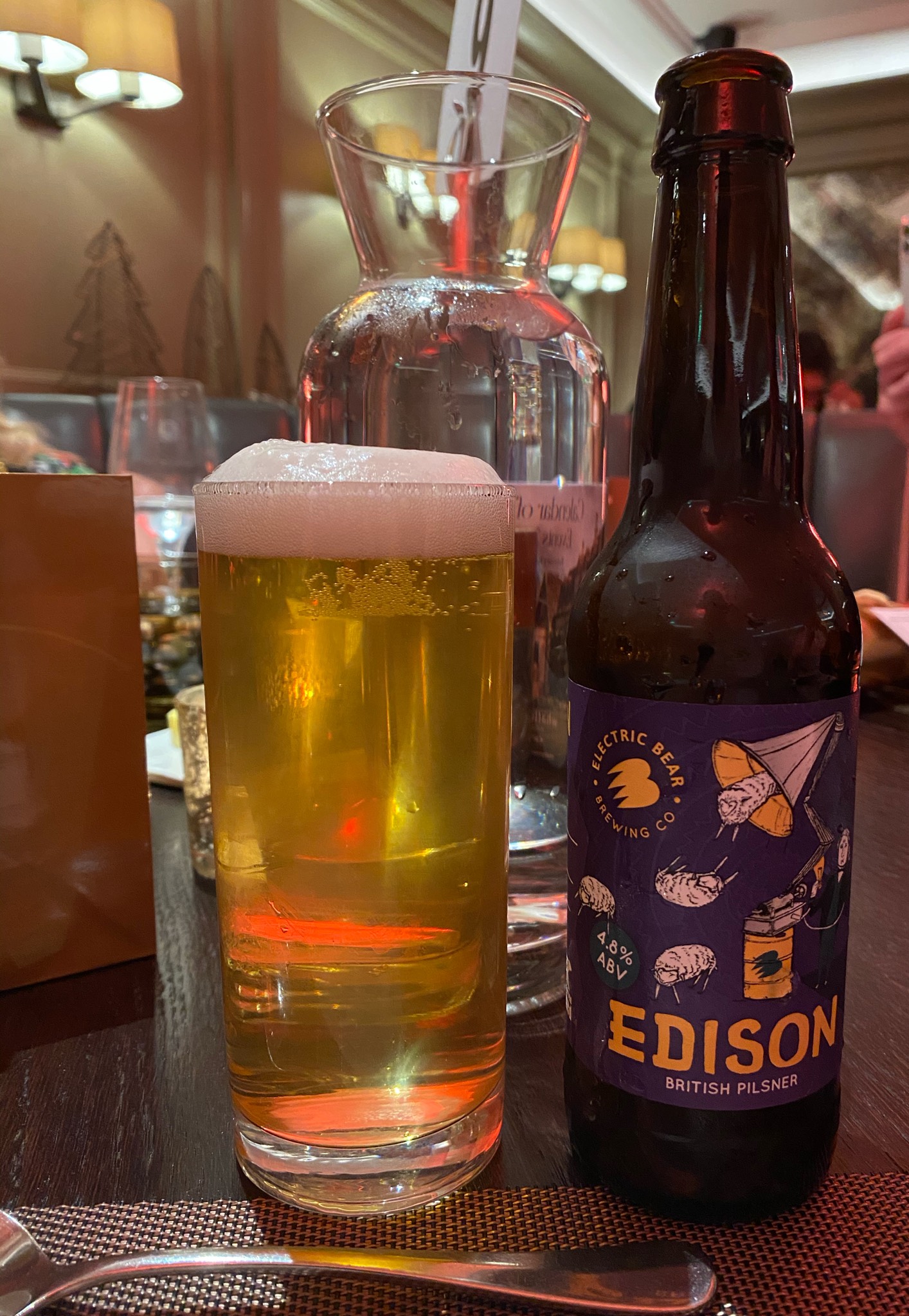 Edison British Pilsner, England