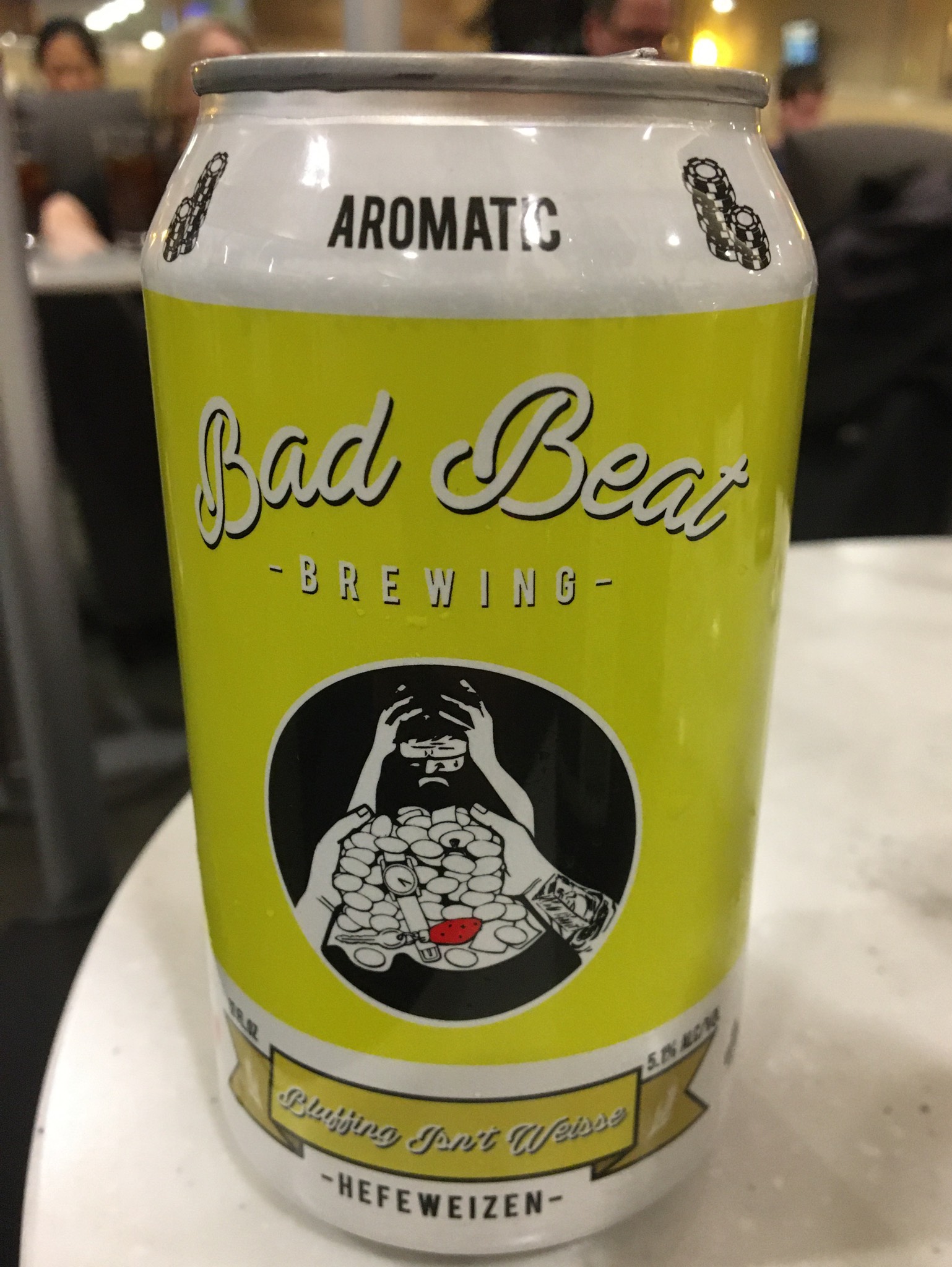 Bluffing Isn't Weisse, Bad Beat Brewing