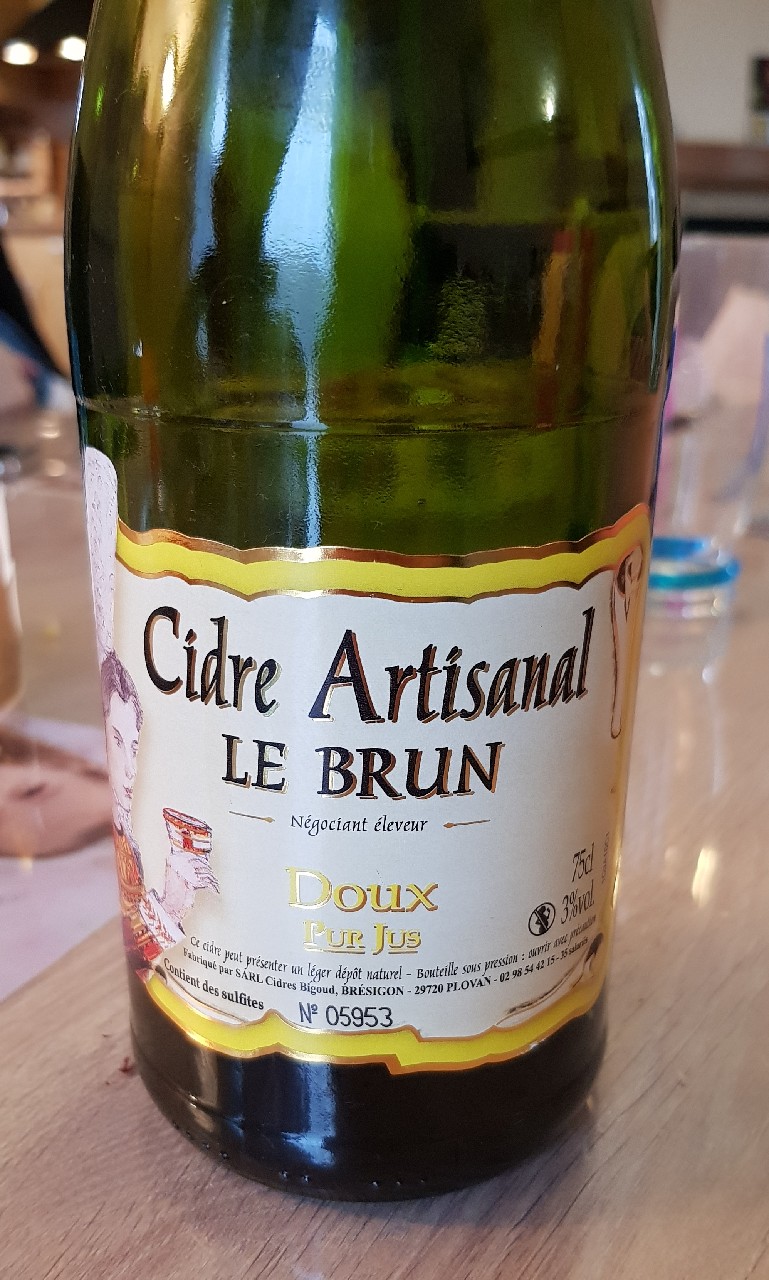 Le Brun Cidre Artisanal Doux, France