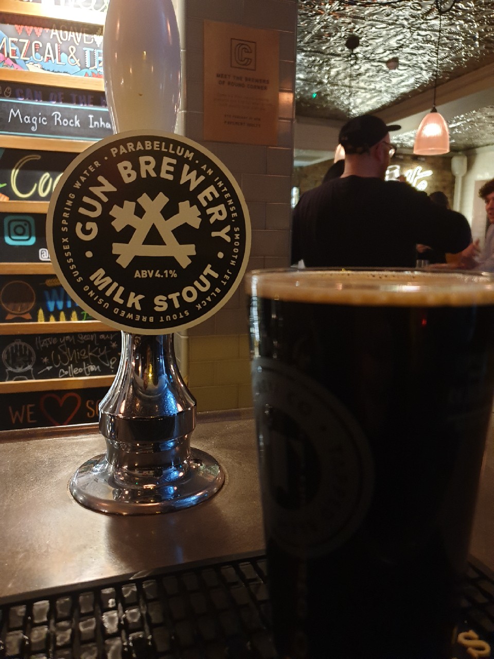 Gun - Milk Stout Parabellum, England