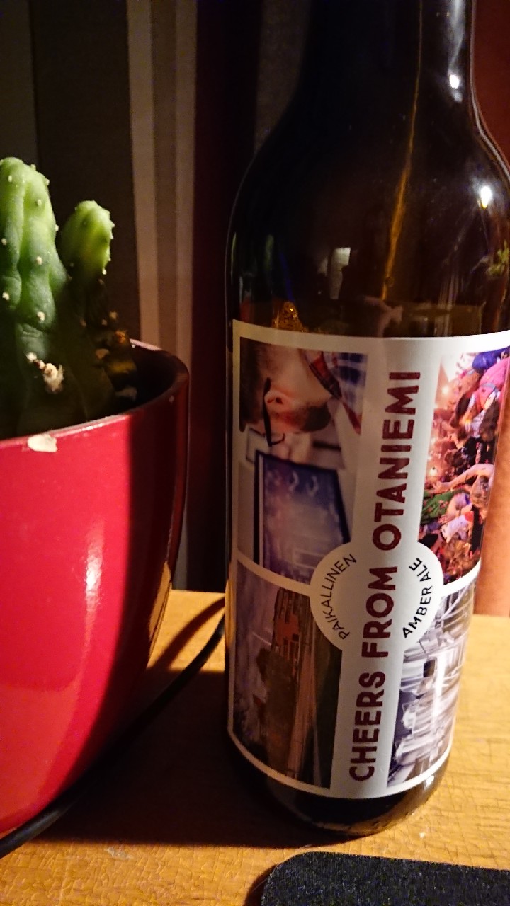 Cheers from Otaniemi 4.7 %, Finland