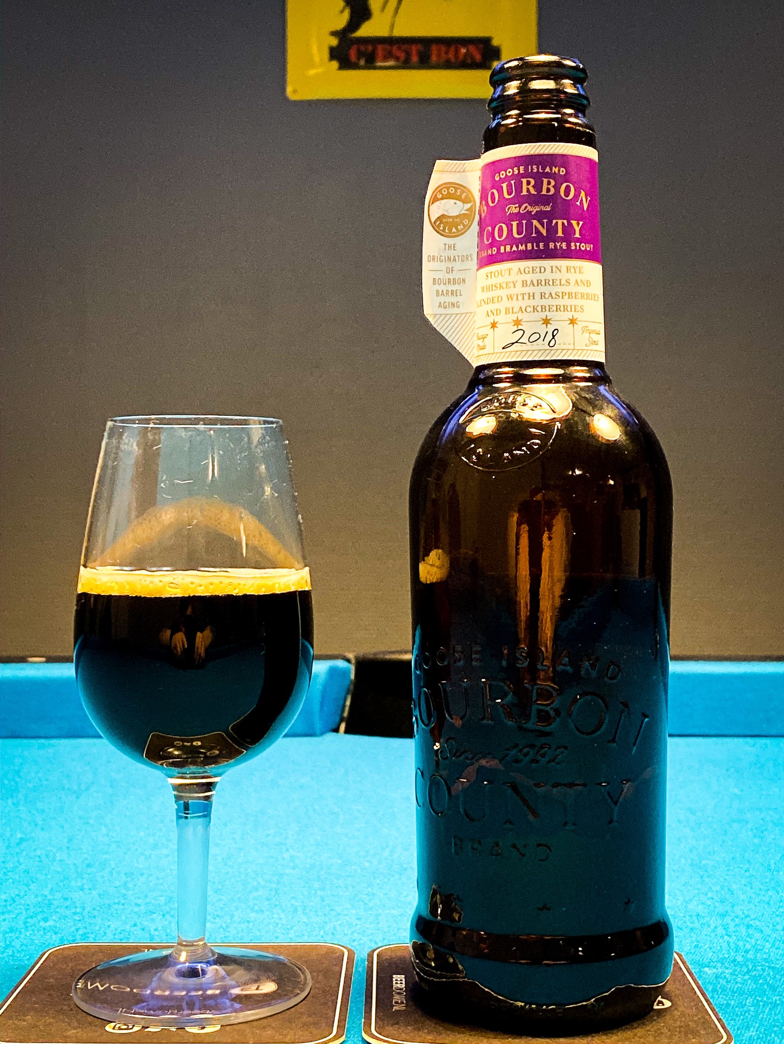 Bourbon County Brand Bramble Rye Stout (2018), United States