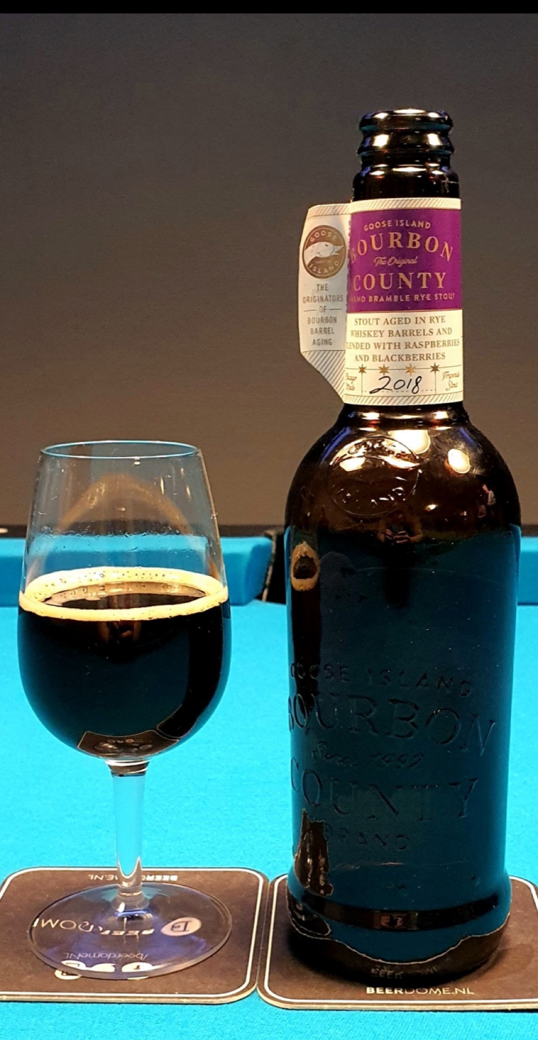 Bourbon County Brand Bramble Rye Stout (2018), United States