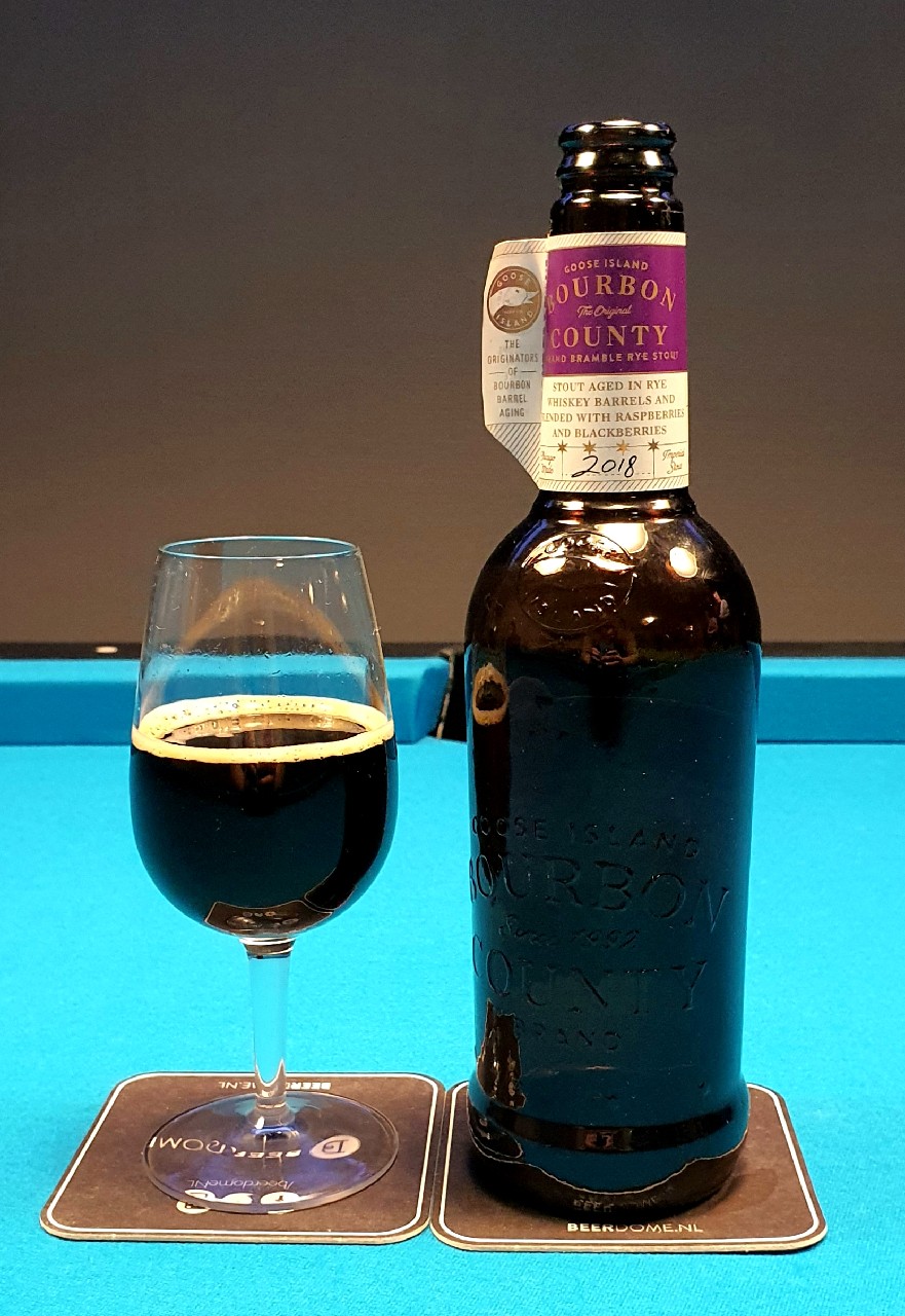 Bourbon County Brand Bramble Rye Stout (2018), United States