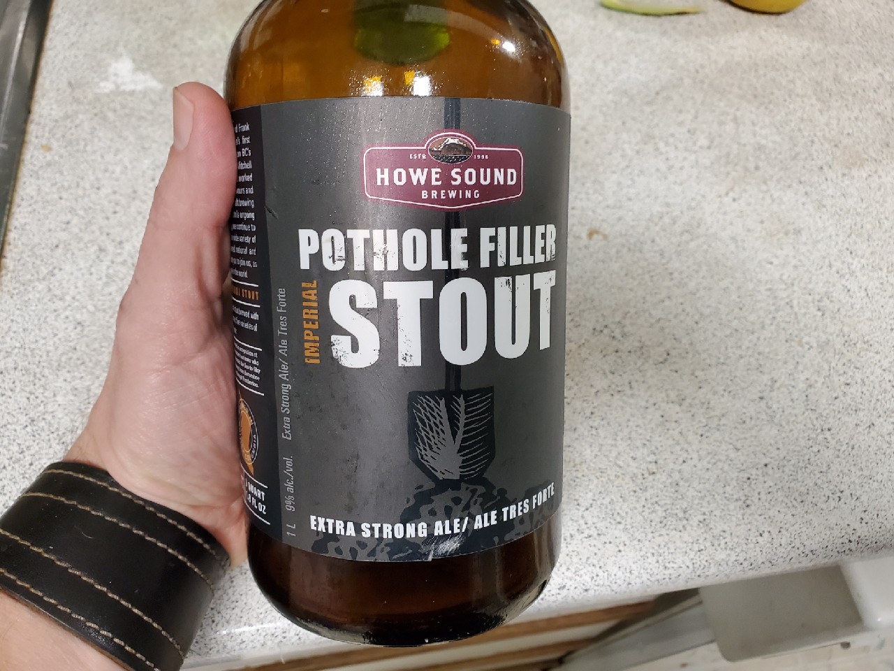 Pothole Filler Imperial Stout, Canada