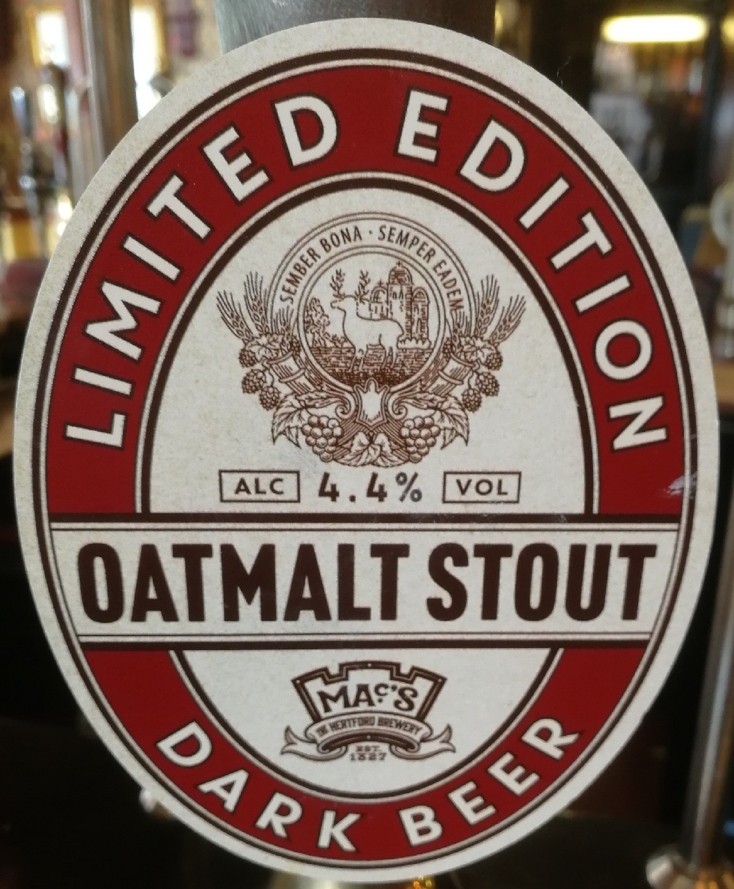 Oatmalt Stout, England