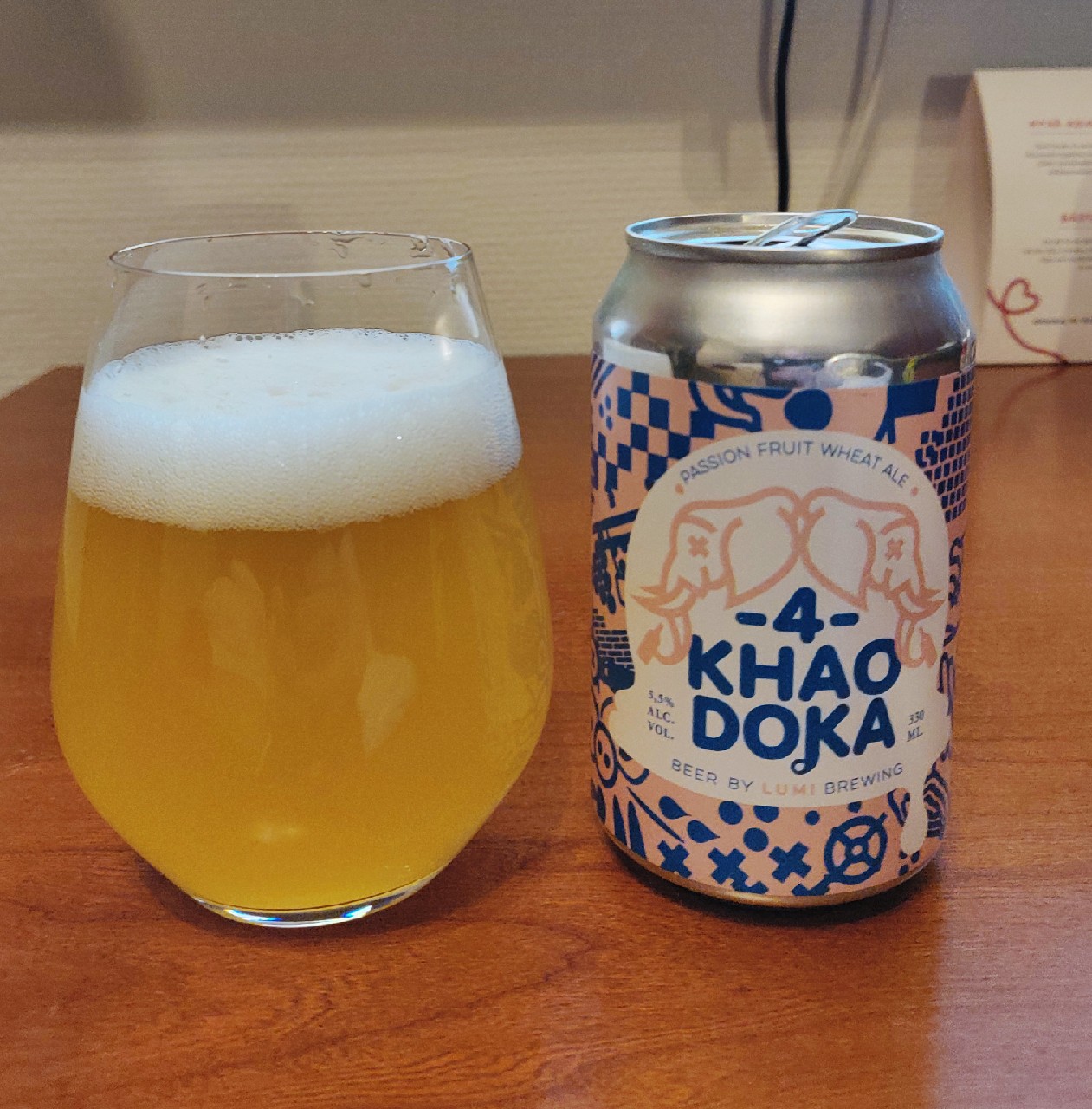 Khao Doka 4: Passion Fruit Wheat Ale, Finland