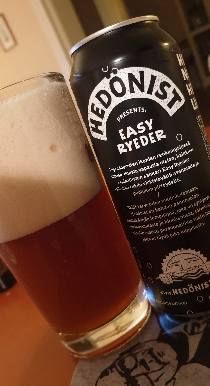 Easy Ryeder Rye IPA, Finland