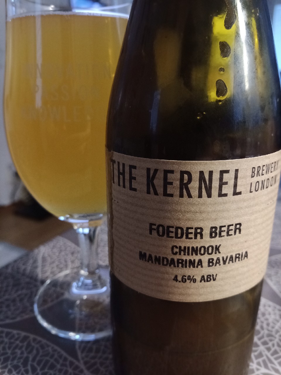 Foeder Beer Chinook Mandarina Bavaria, England