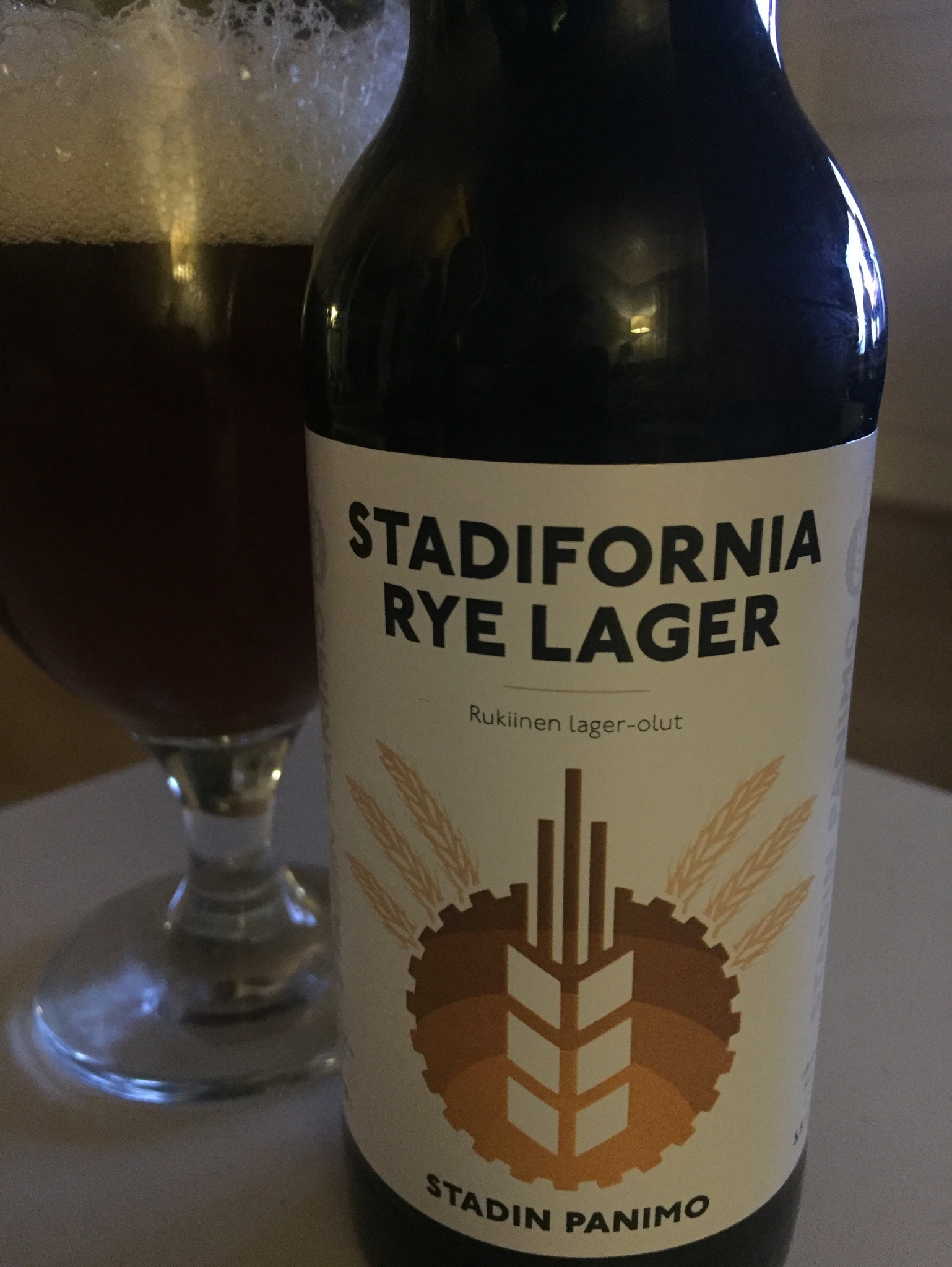 Stadifornia Rye Lager, Finland
