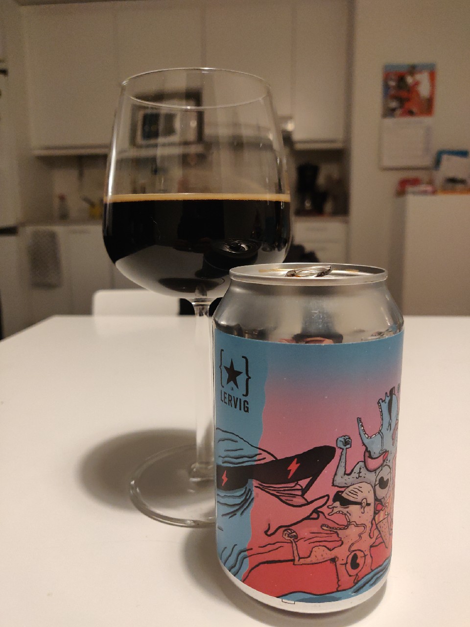 3 Bean Stout Aged In Rum Barrels (2019), Norway