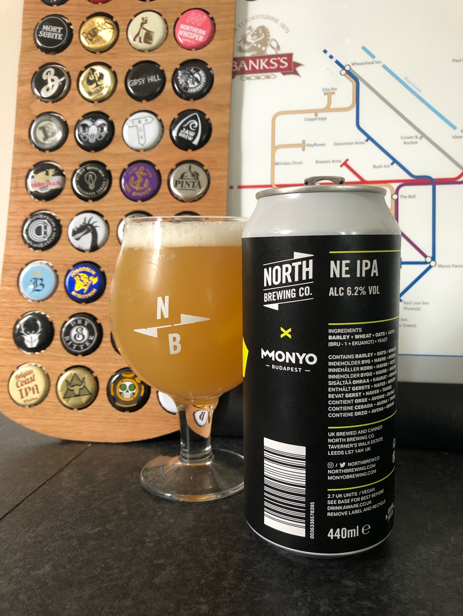 North X Monyo NEIPA, England