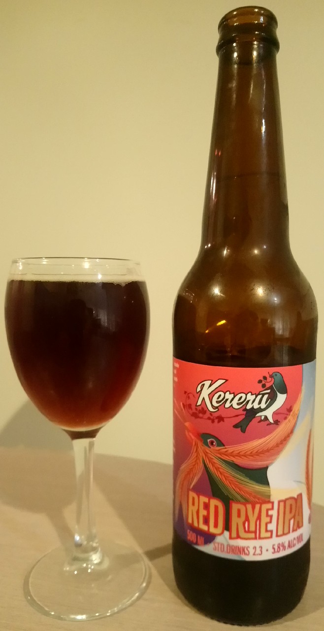 Red Rye IPA, New Zealand