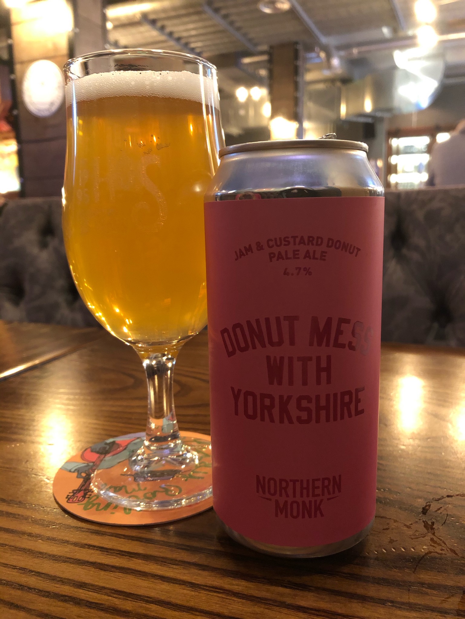 Donut Mess with Yorkshire, England