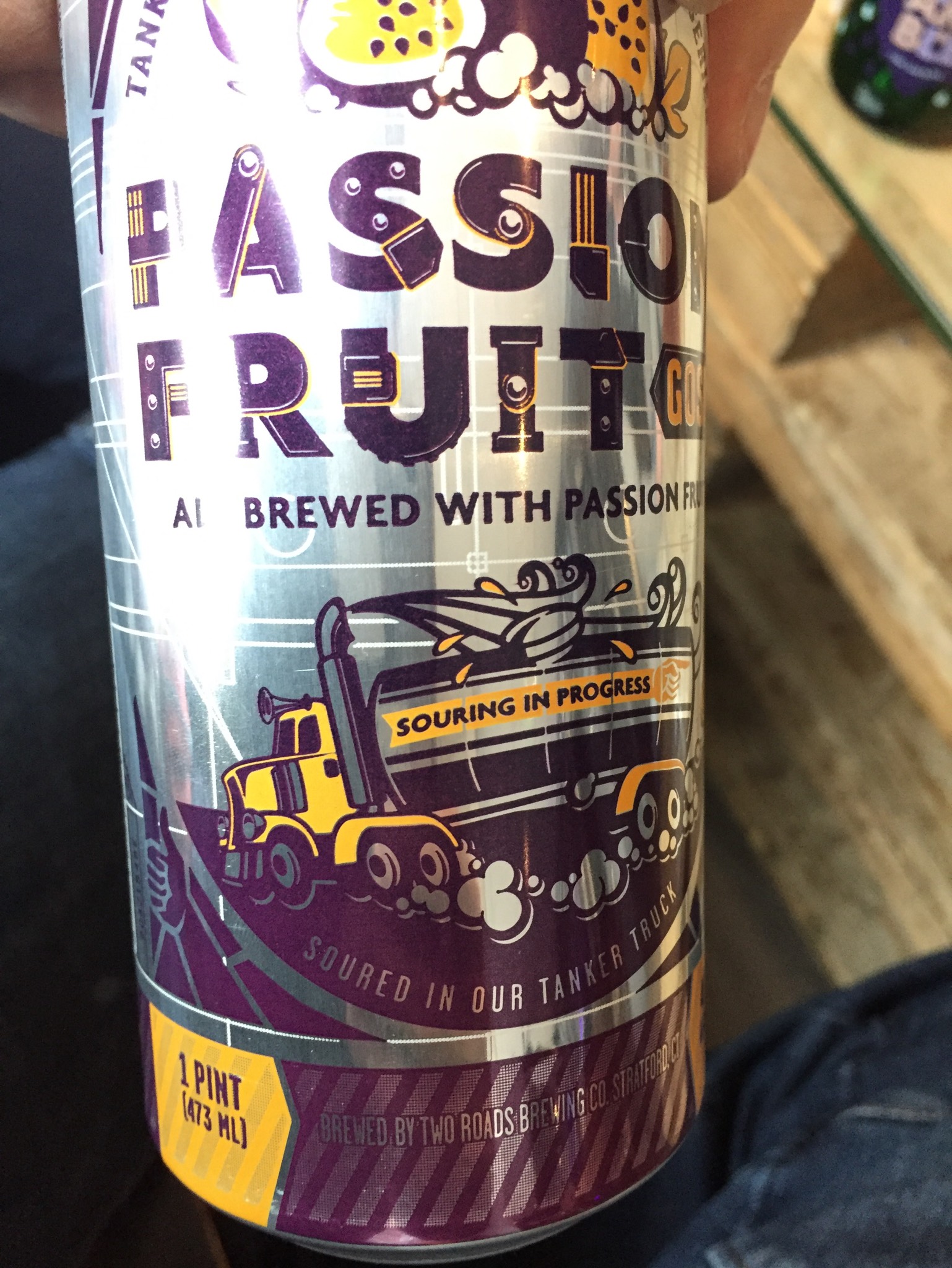 Tanker Truck Series Passion Fruit Gose, United States
