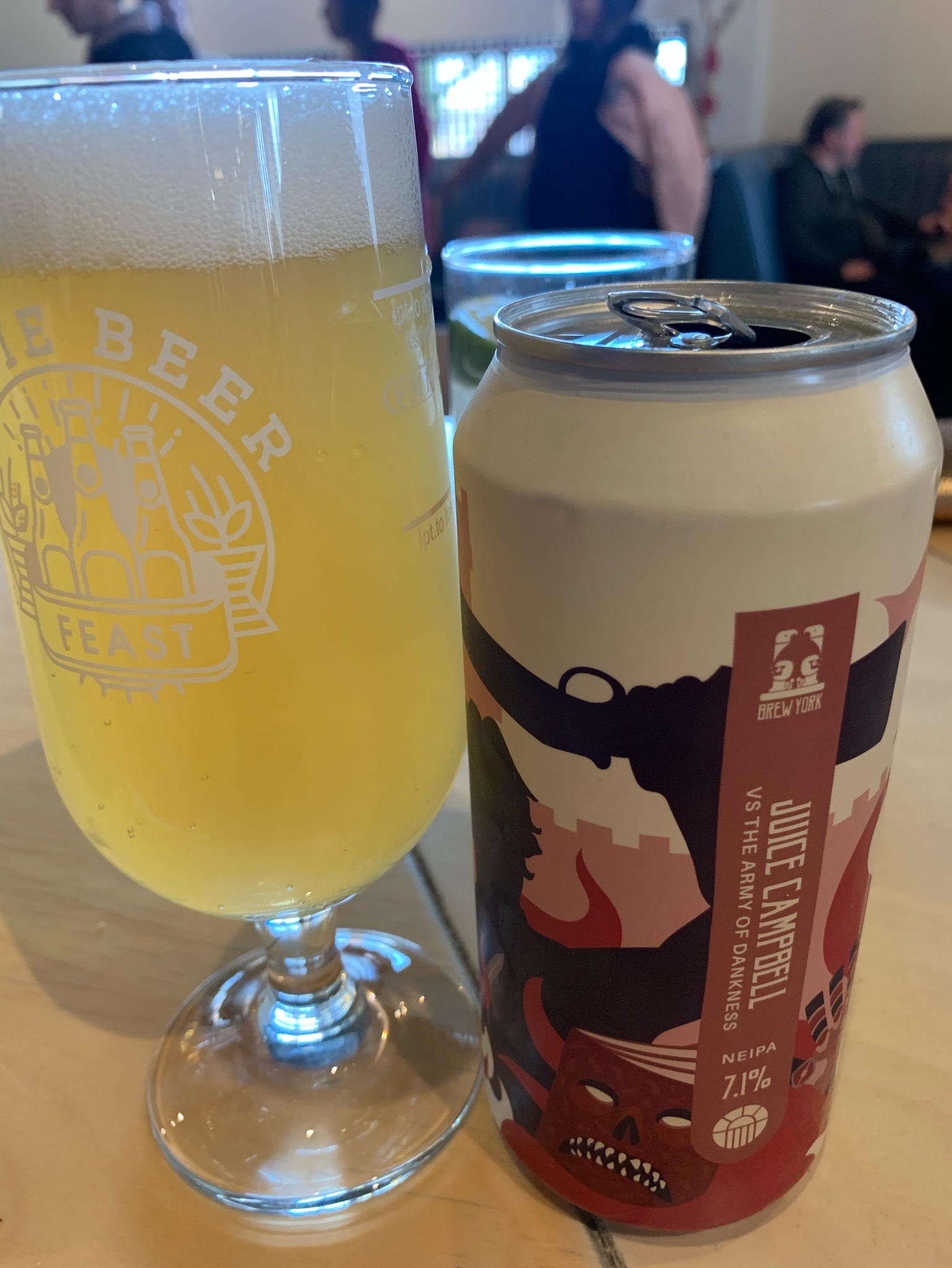 Juice Campbell vs The Army Of Darkness, England