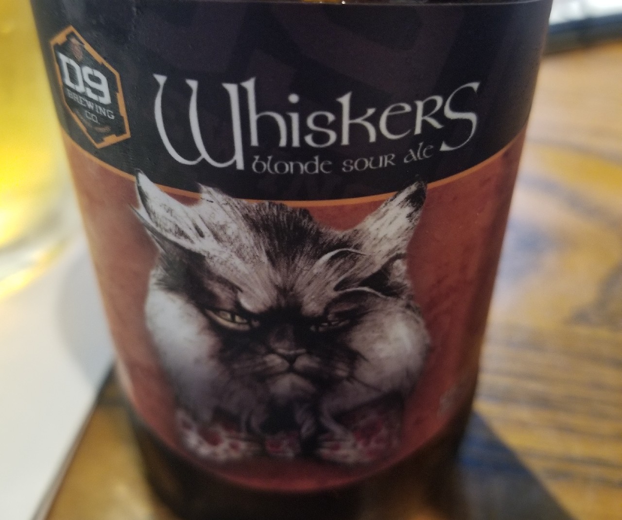 Whiskers blonde sour ale, United States