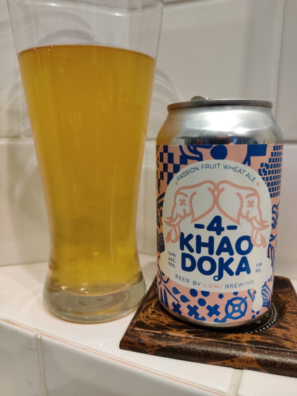 Khao Doka 4: Passion Fruit Wheat Ale, Finland