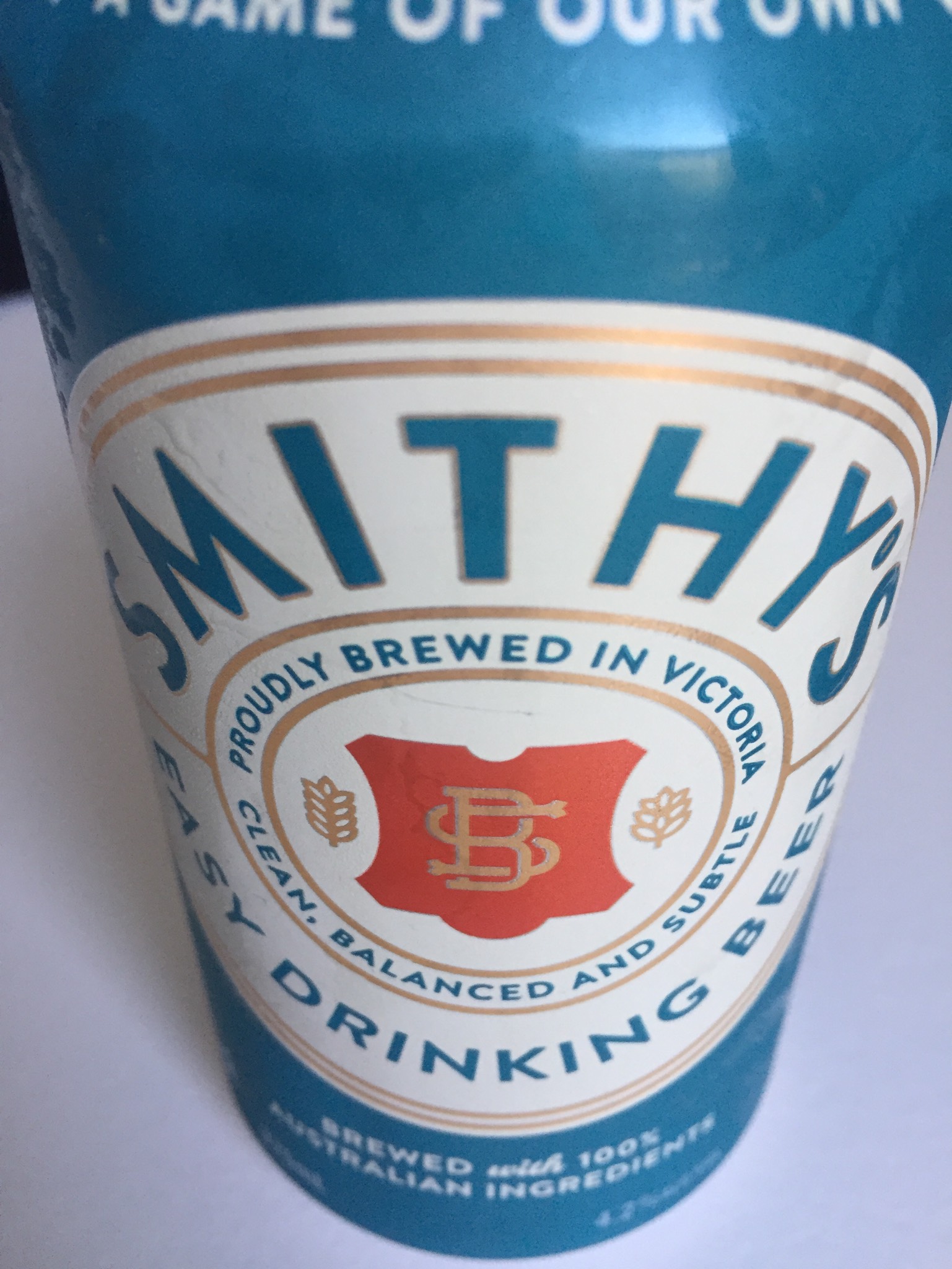 Smithy's Easy Drinking Beer, Australia