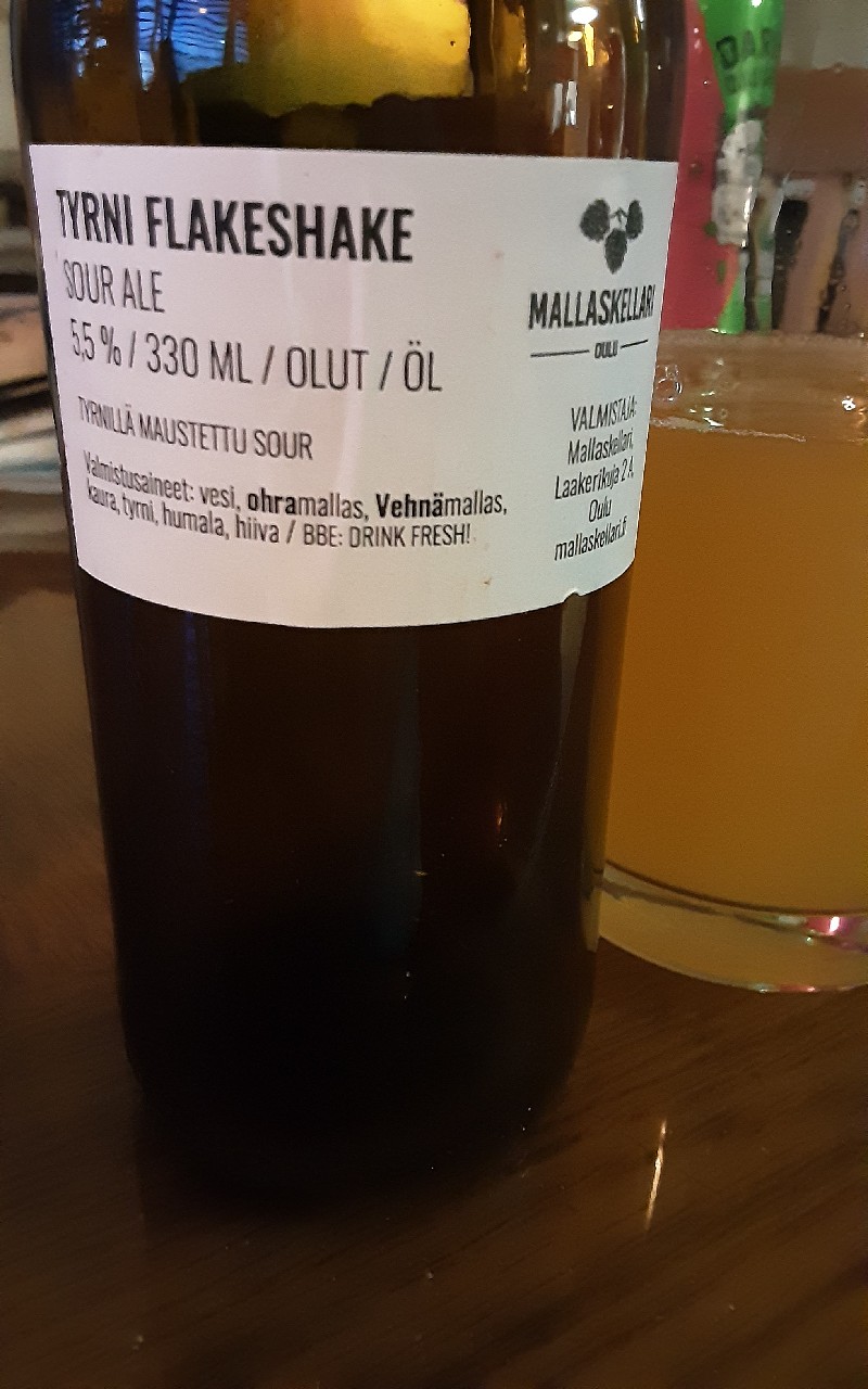 Tyrni Flakeshake, Finland