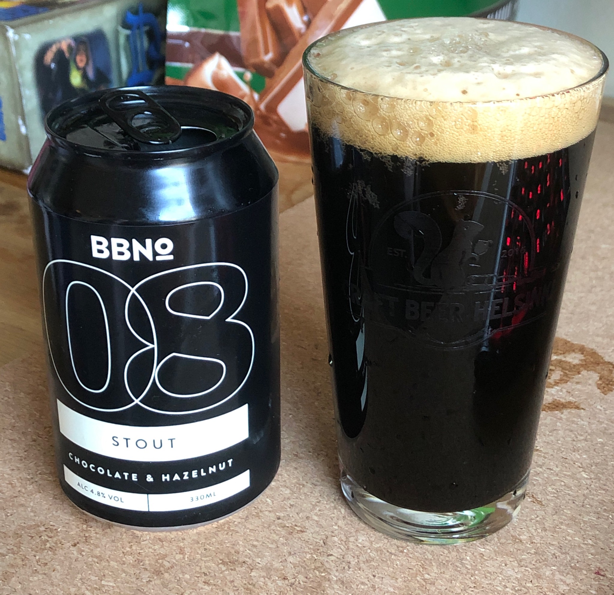 08 Stout - Chocolate & Hazelnut, England