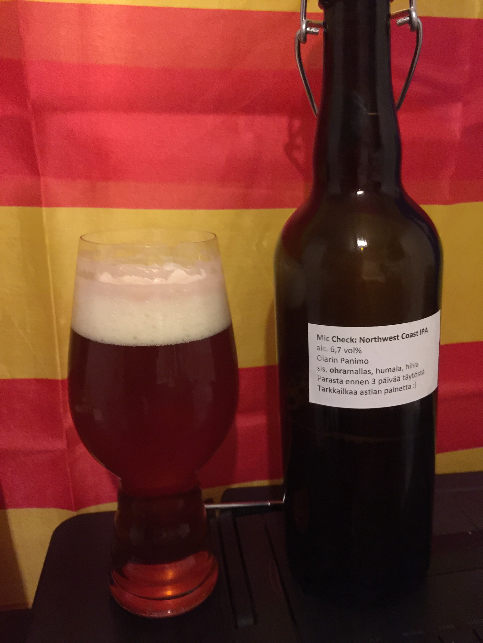 Mic Check!!! North West Coast IPA, Finland