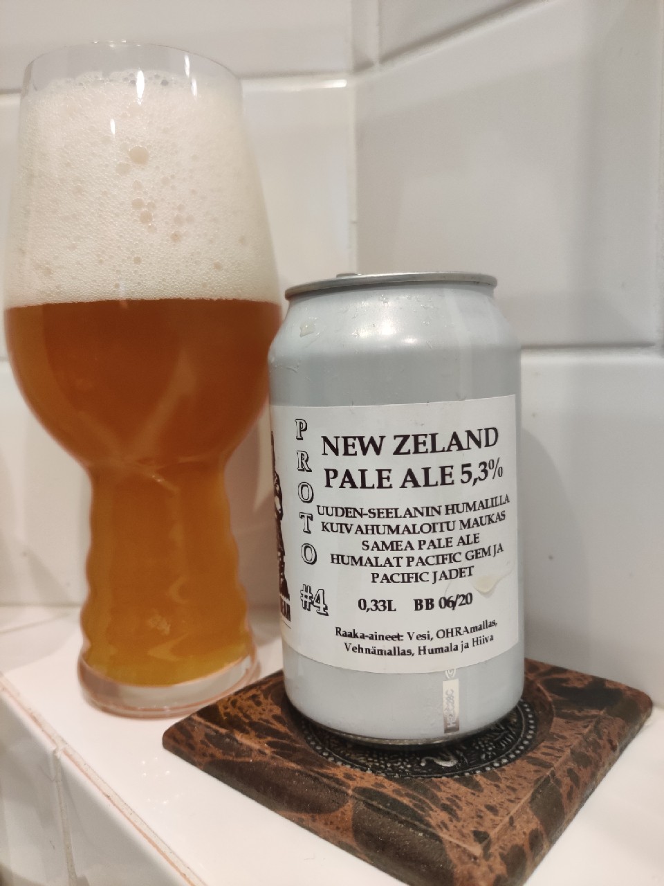 Proto #4 New Zeland Pale Ale, Finland