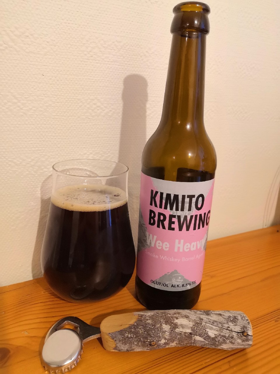 Wee Heavy Smoke Whiskey Barrel Aged, Finland