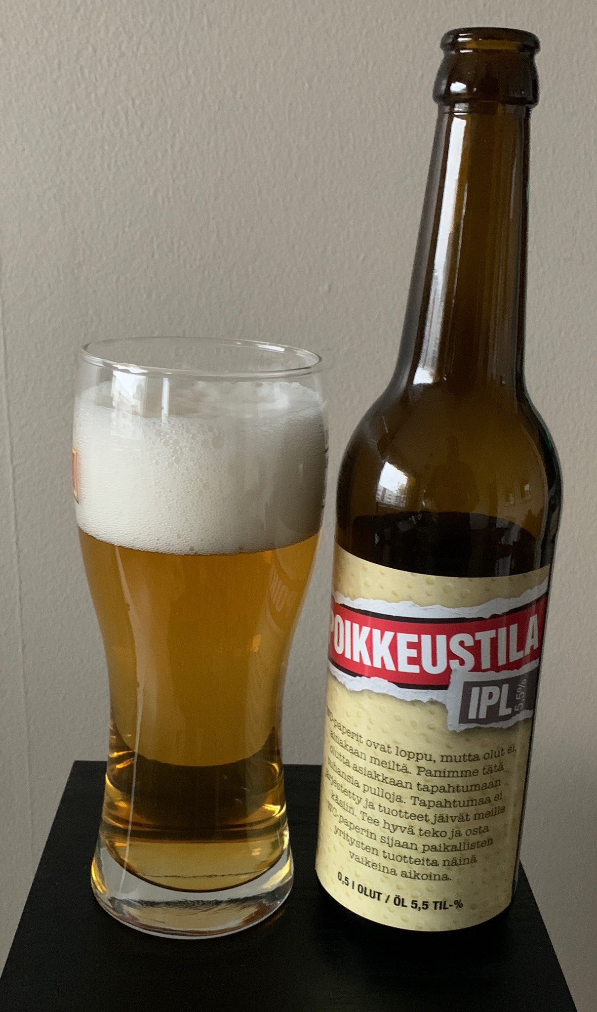 Poikkeustila IPL, Finland