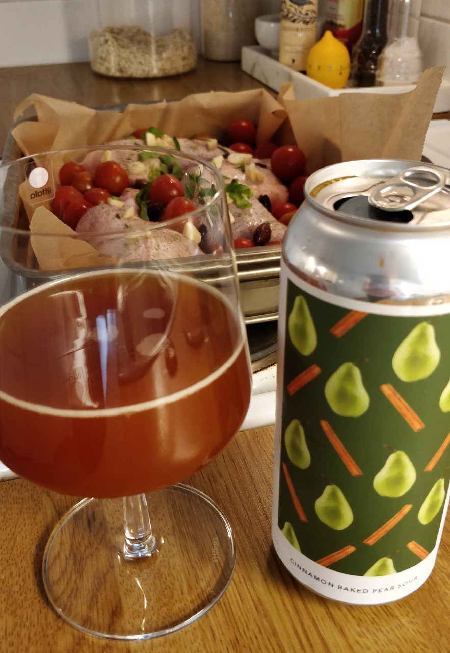 Cinnamon Baked Pear Sour, United States