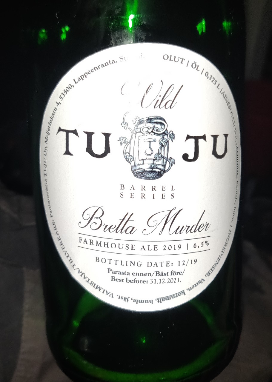 Bretta Murder (Mixed fermentation Saison) 2019, Finland