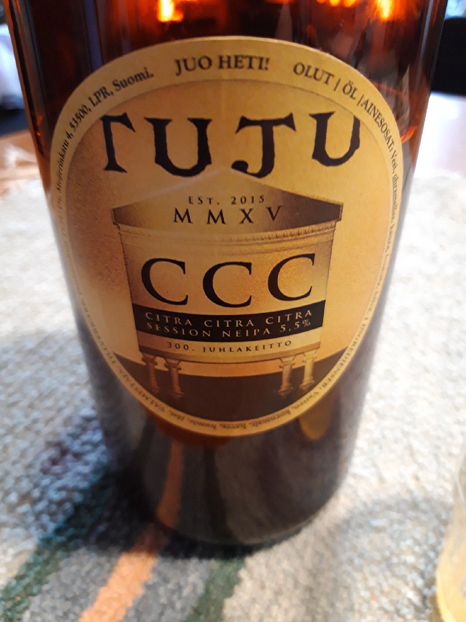 CCC - Tujun 300. Keitto Juhlaolut, Finland