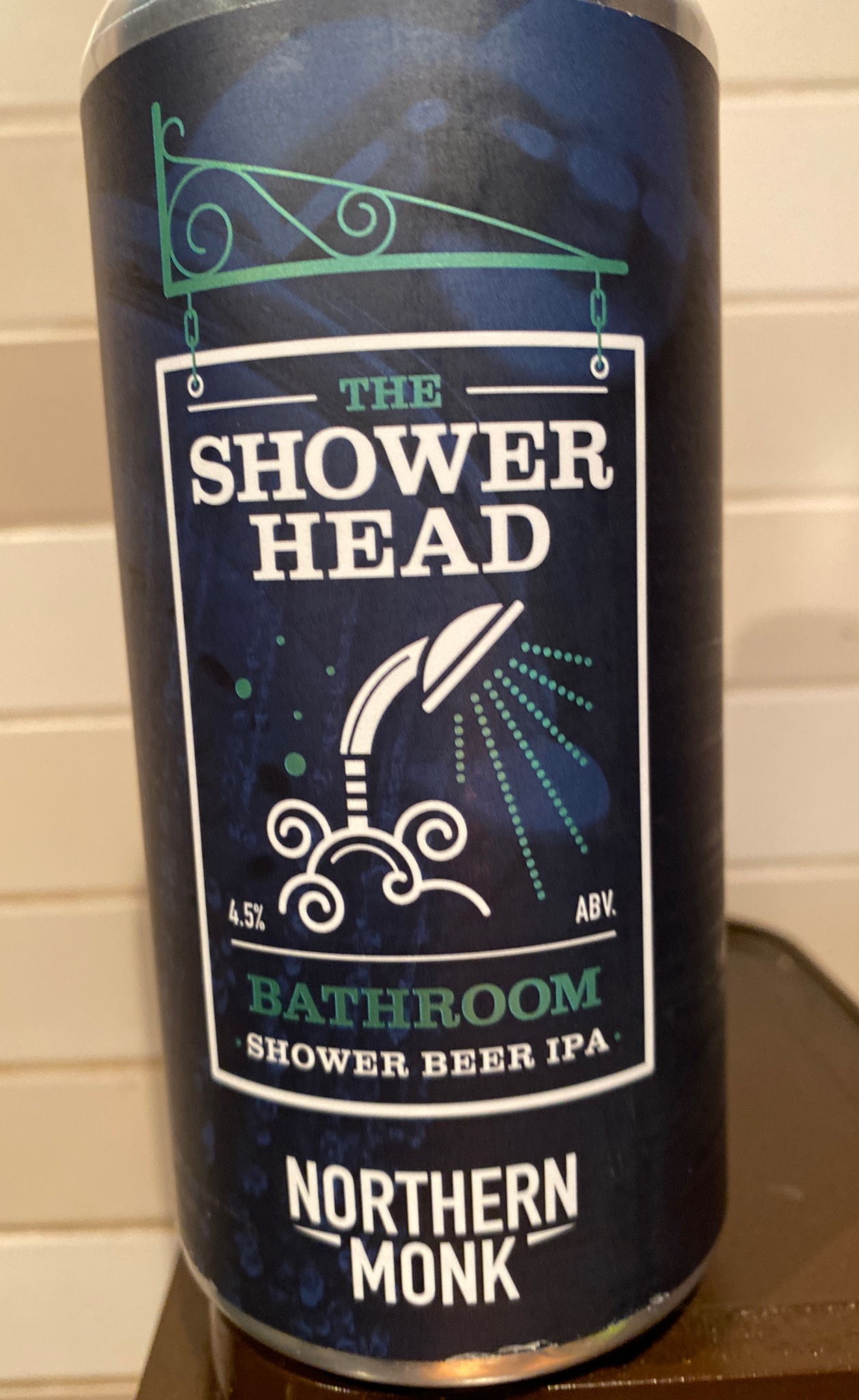 The shower head, England