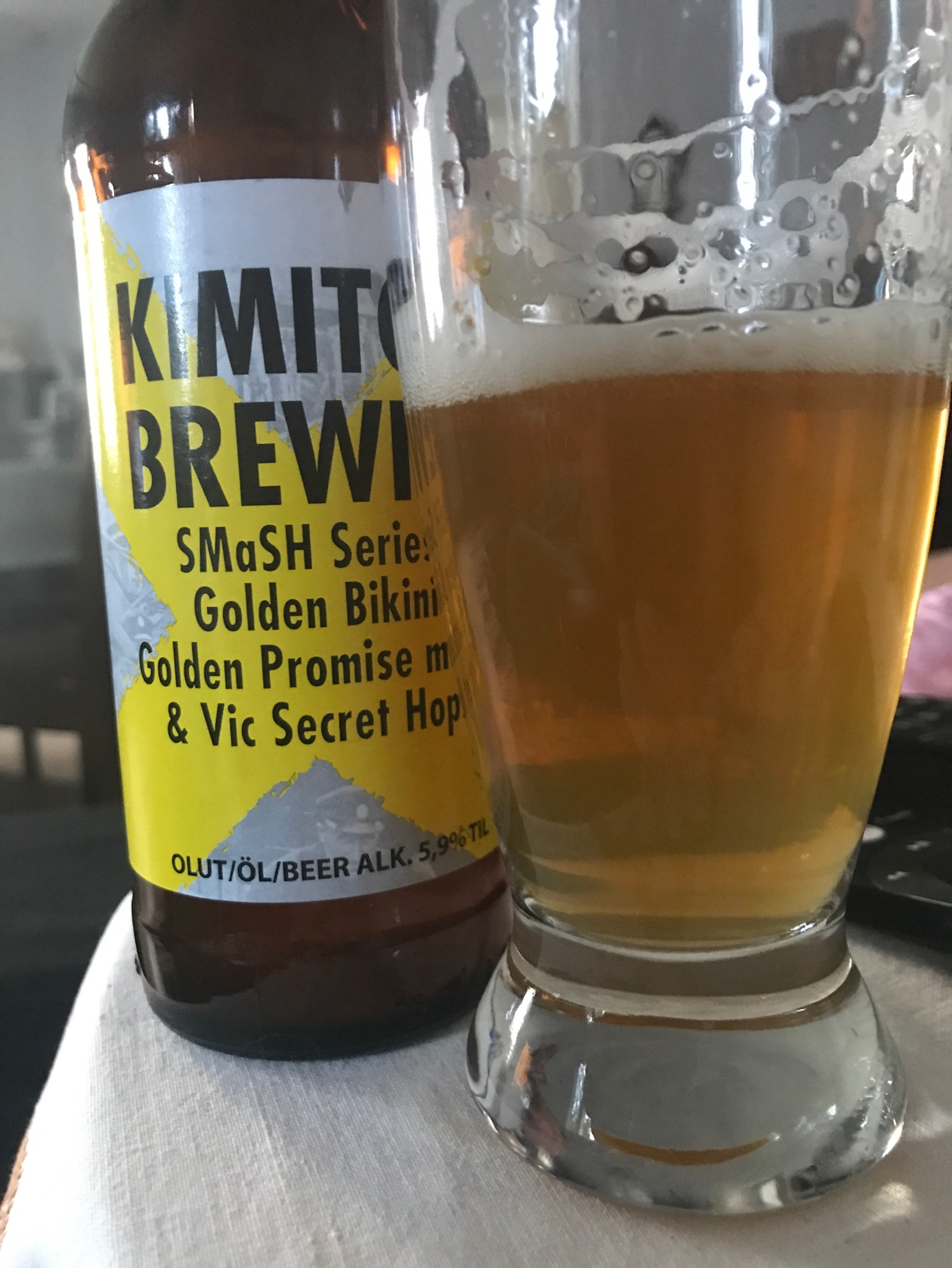 SMaSH Series: Golden Bikini Golden Promise Malta & Vic Secret Hops, Finland