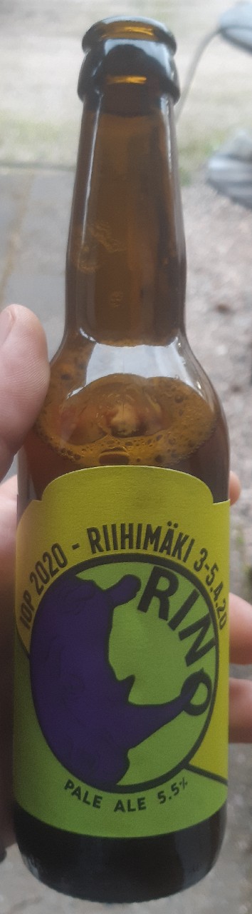 IOP 2020 - Riihimäki 3.-5.4.20 RINO Pale Ale, Finland