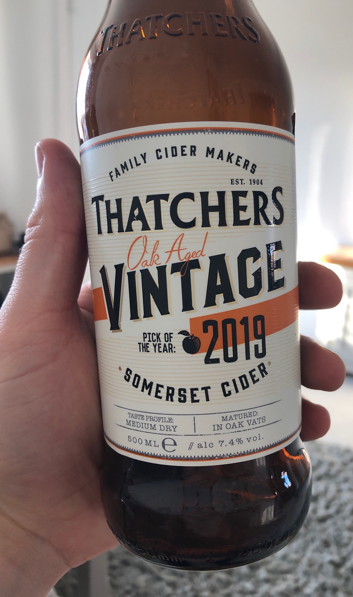 Thatchers Vintage 2019, England