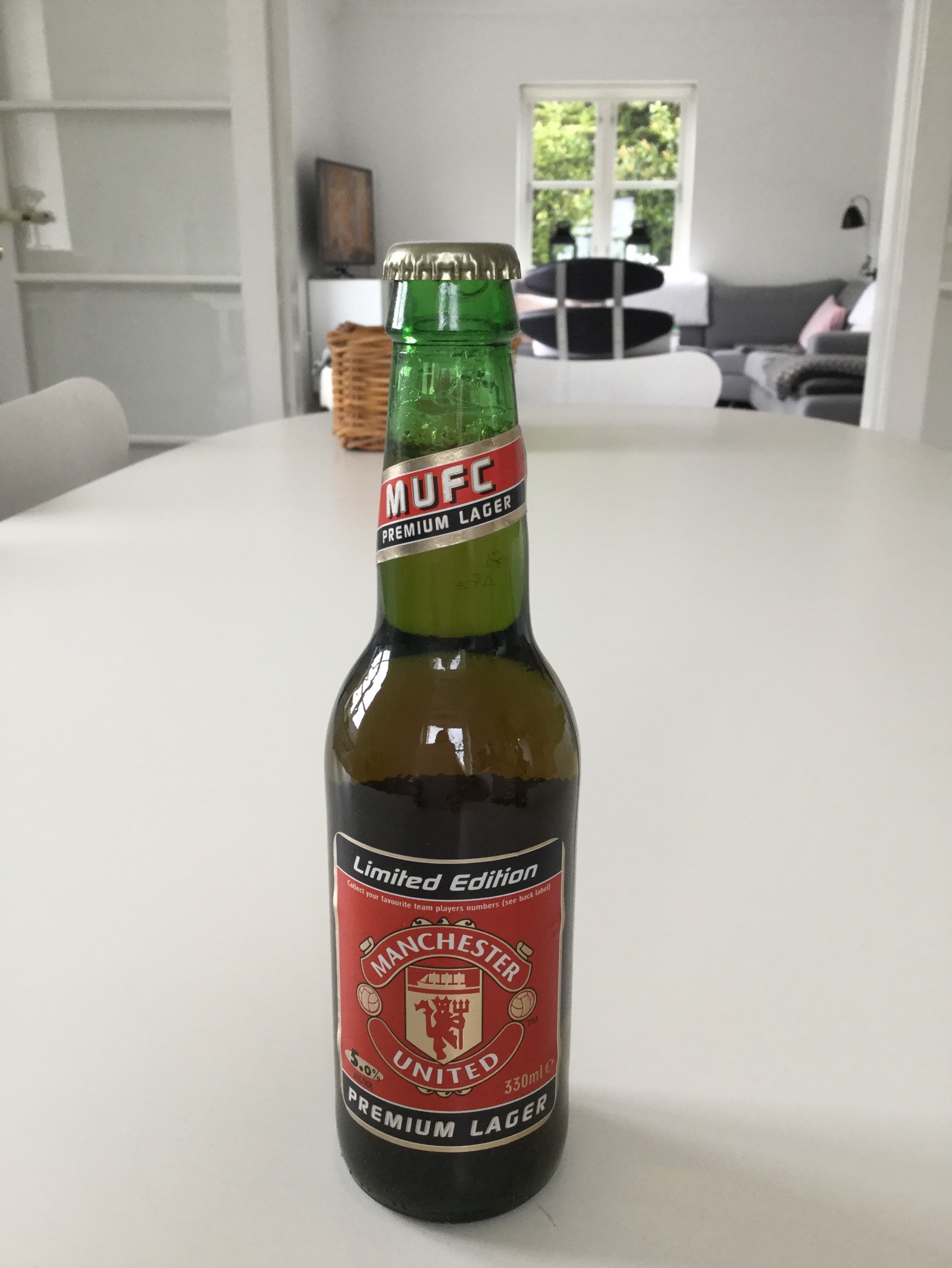 MUFC PREMIUM LAGER, England