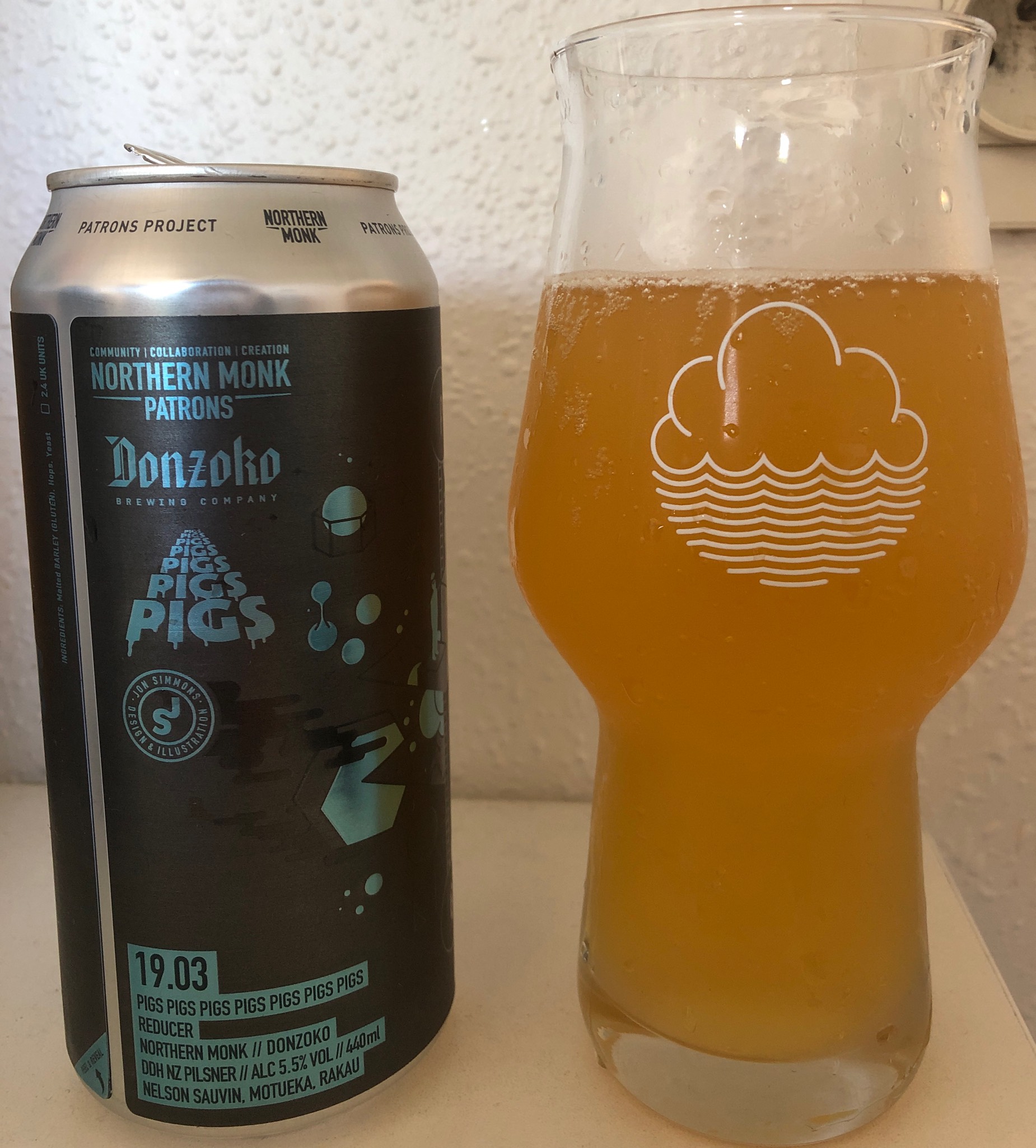 Patrons Project 19.03 // Reducer // DDH NZ Pilsner, England