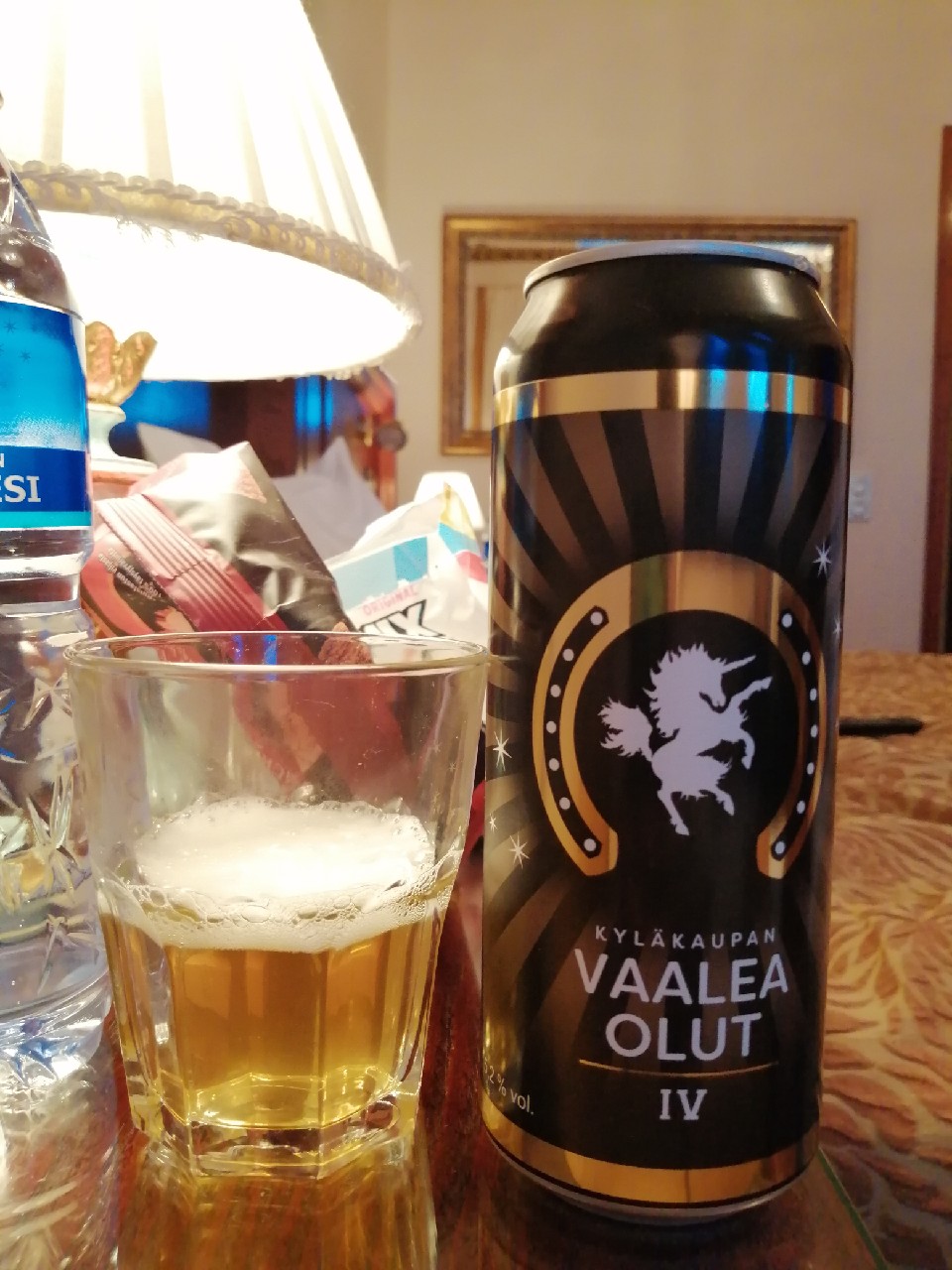 Kyläkaupan Vaalea Olut IV, Finland