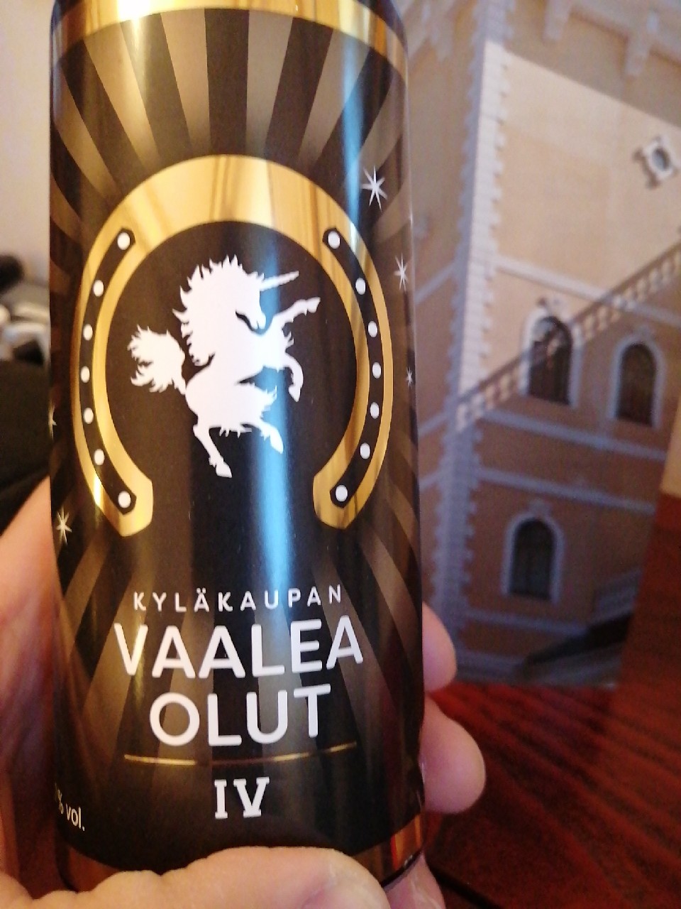 Kyläkaupan Vaalea Olut IV, Finland
