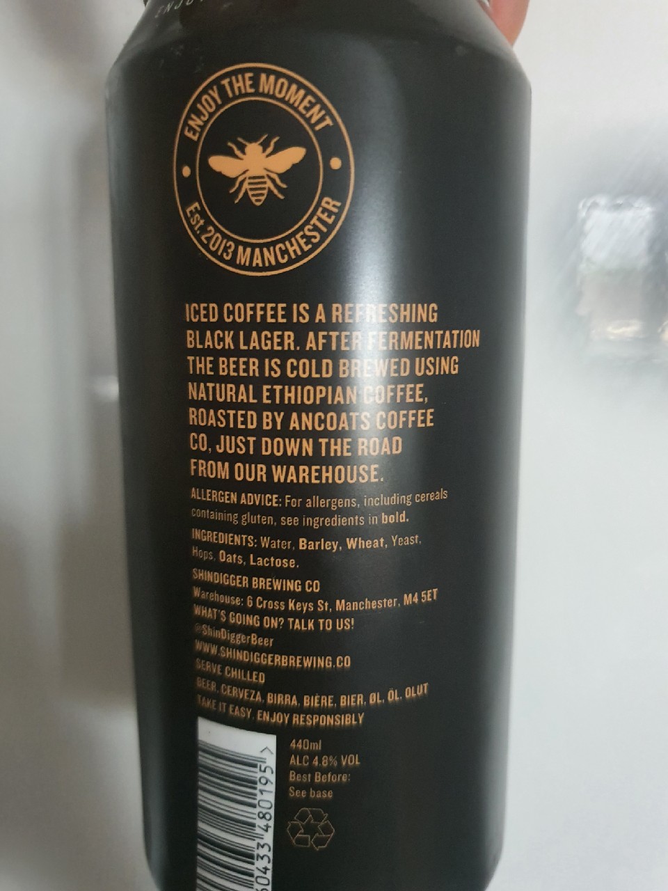 ShinDigger Iced Coffee, England