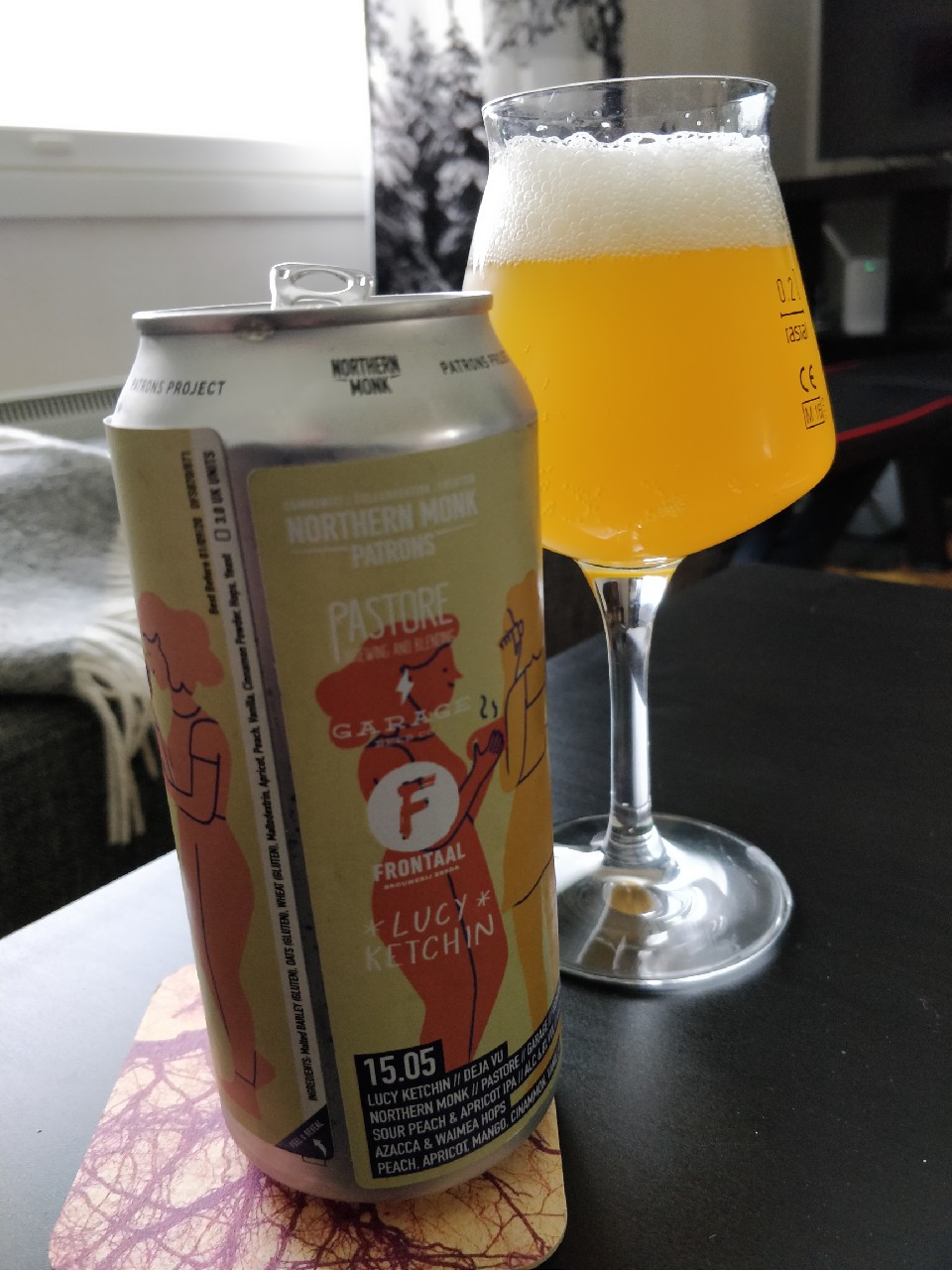 Patrons Project 15.05 // Deja Vu // Sour Peach & Apricot IPA, England