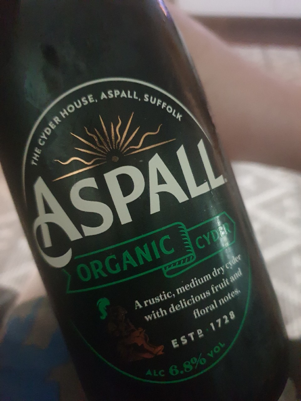 Aspall Suffolk Organic Cyder, England