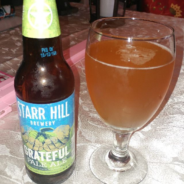 Starr Hill Grateful Pale Ale, United States